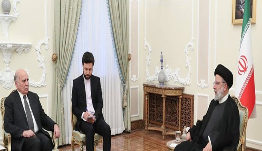 وزير خارجية العراق يلتقي بالرئيس الايراني 