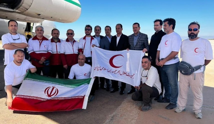 ايران ترسل اول شحنة من المساعدات الانسانية وفرق الاغاثة الى ليبيا بعد الفيضانات