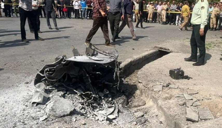 سقوط جسم مجهول في مدينة جرجان 
