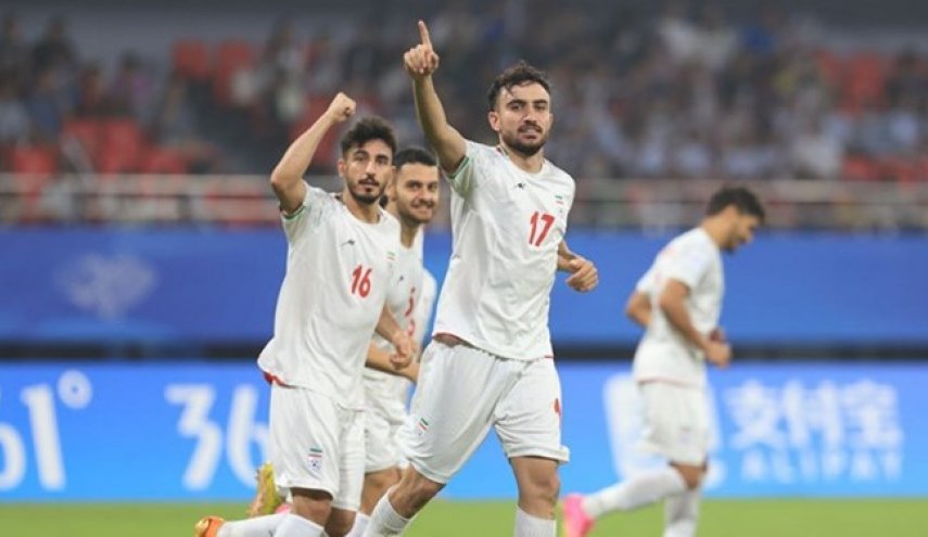 منتخب ايران الأولمبي يتأهل لثمن نهائي دورة الألعاب الآسيوية 2023