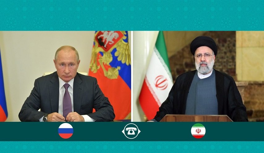 رئيسي وبوتين يجريان إتصالا لبحث الوضع في ناغورنو قره باغ