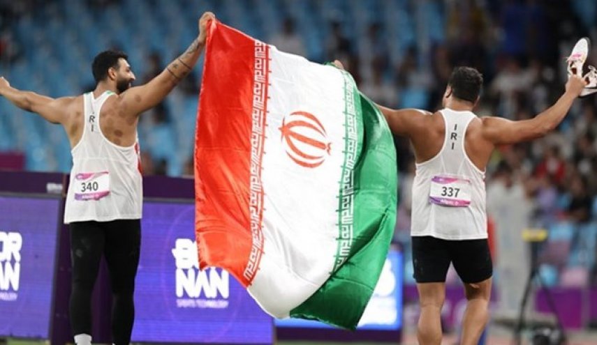 ايران تحصد ذهبية وفضية رمي القرص بدورة الالعاب الآسيوية