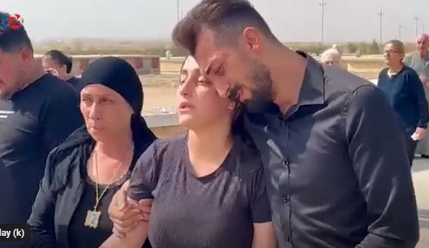 بالصورة.. 'عروس الحمدانية' تودع والدها بعد أمها وأخيها!