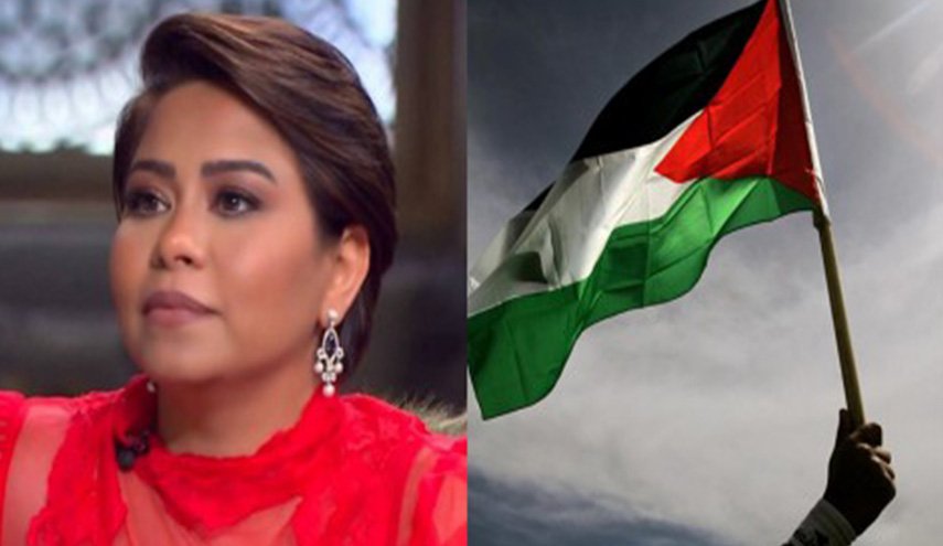 الفنانة شيرين عبد الوهاب تدعم القضية الفلسطينية بهذه الطريقة !