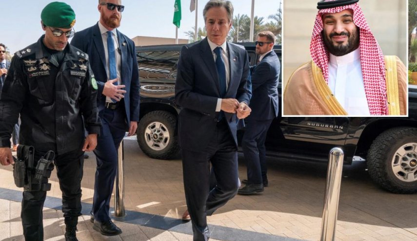 كواليس لقاء بلينكن وابن سلمان بالرياض..جعله ينتظر وينتطر لساعات!