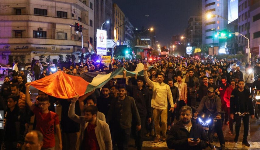 تجمع جماهيري في طهران احتجاجا على جرائم الكيان الصهيوني

