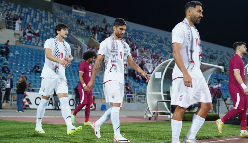 المنتخب الايراني يهدي لقب دورة الاردن الرباعية لاهالي غزة 