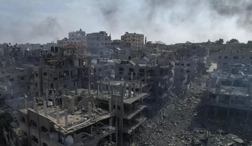 شاهد.. مجزرة جديد يرتكبها الاحتلال وسط القطاع