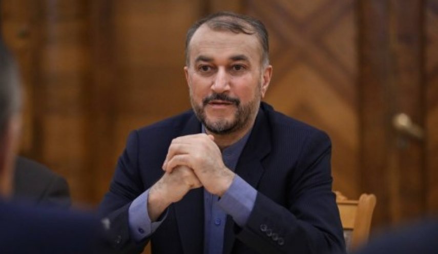 عبداللهيان يؤكد على بذل الجهود لإنهاء الإبادة الجماعية للفلسطينيين