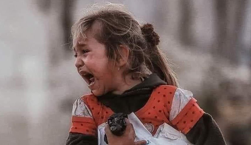صورة مؤلمة من غزة.. 