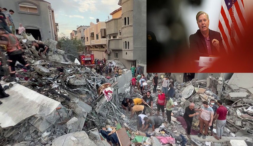 دعا الى إبادة غزة بشرا وحجرا.. 'ليندسي غراهام' الوجه الحقيقي لأمريكا