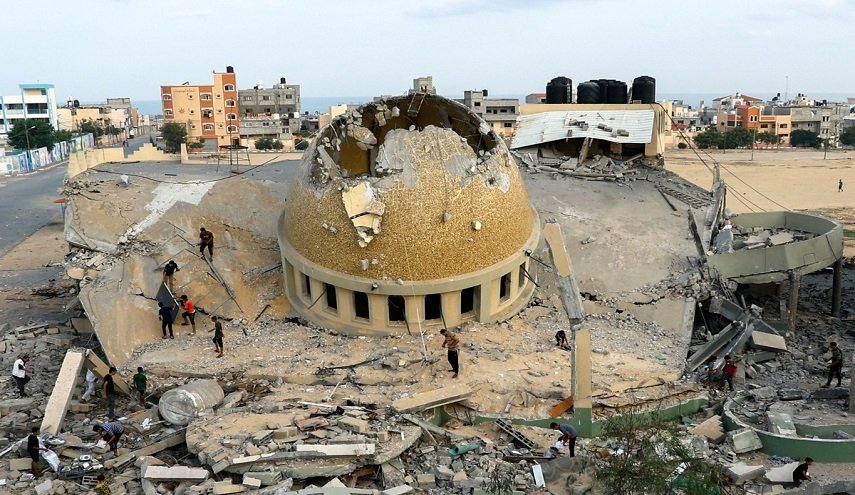 مجددا.. قوات الاحتلال تستهدف مسجدا شمالي غزة
