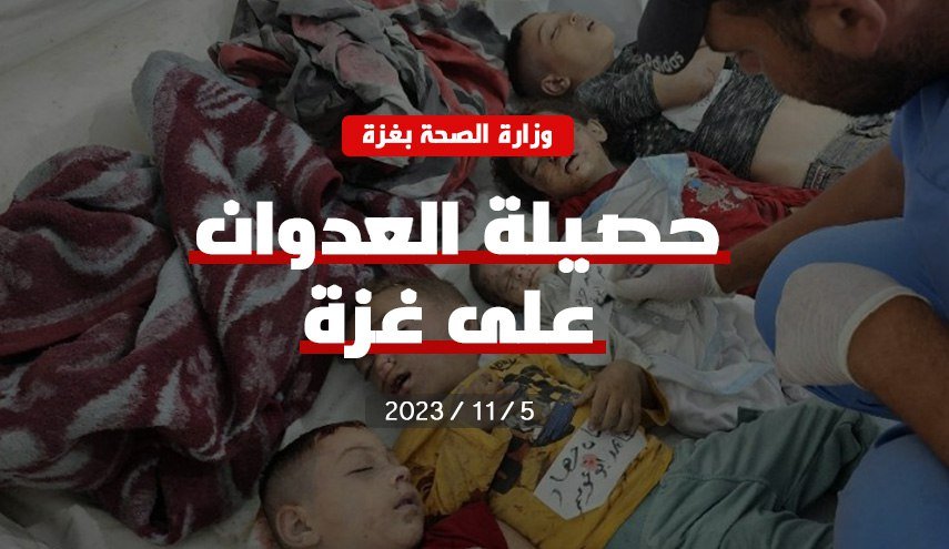 حصيلة العدوان على غزة
