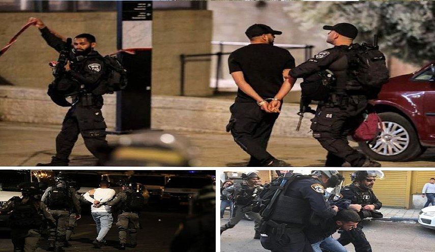 الاحتلال يعتقل 56 مواطنا فلسطينيا في القدس والضفة 