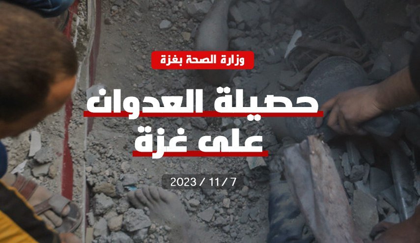 حصيلة العدوان على غزة