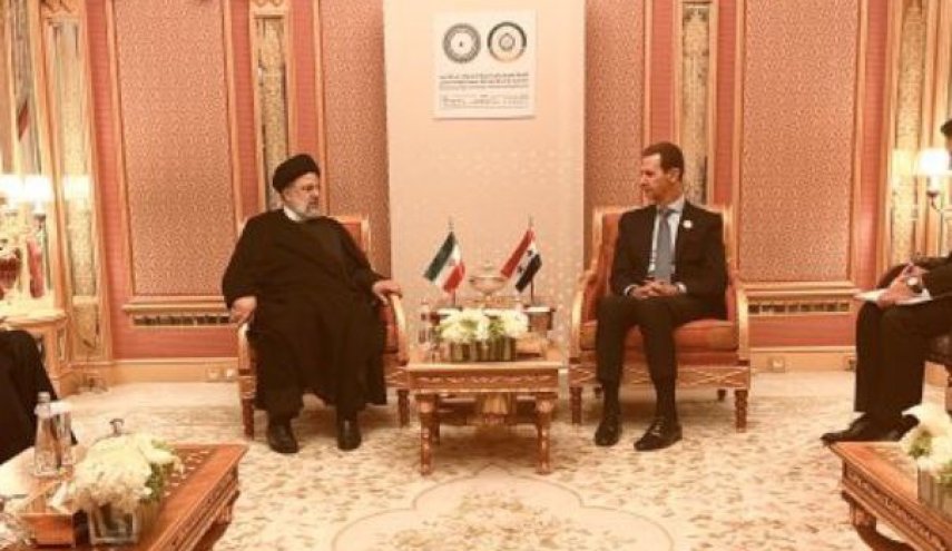 إيران وسوريا تؤكدان على استمرار التصدي للكيان الصهيوني