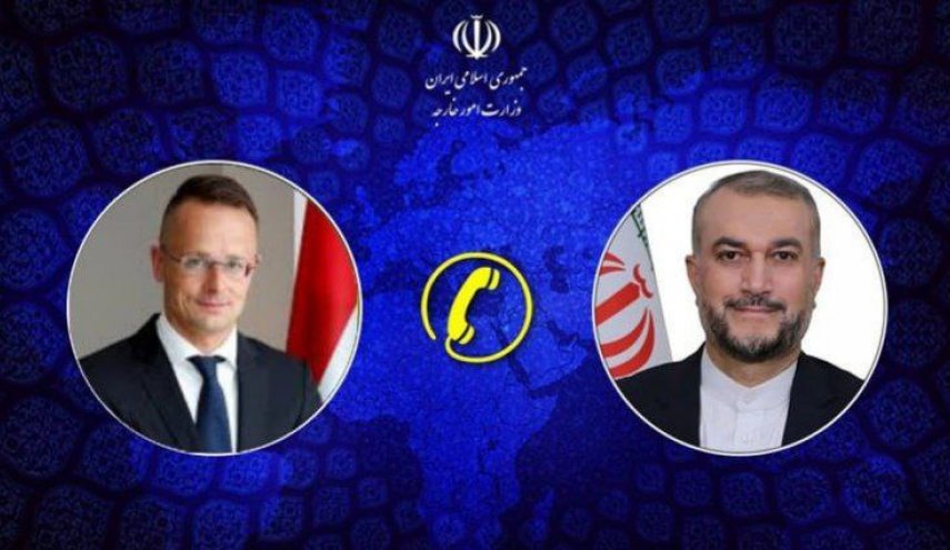 عبداللهيان يؤكد ضرورة وقف الجرائم الصهيونية في غزة