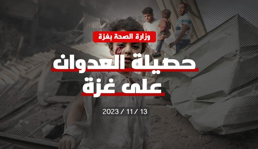 حصيلة العدوان على غزة