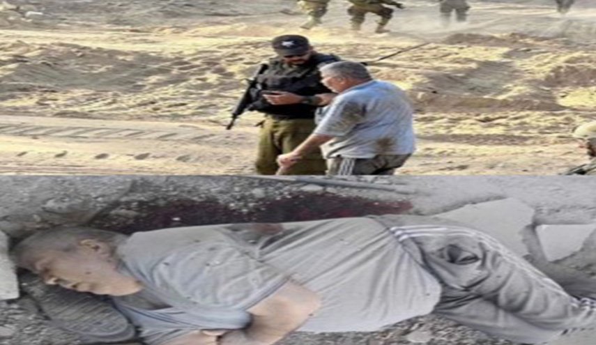 الاحتلال يروّج لصورة جندي يساعد مسنًا فلسطينيًا.. ولكن الصورة تفضح الواقع