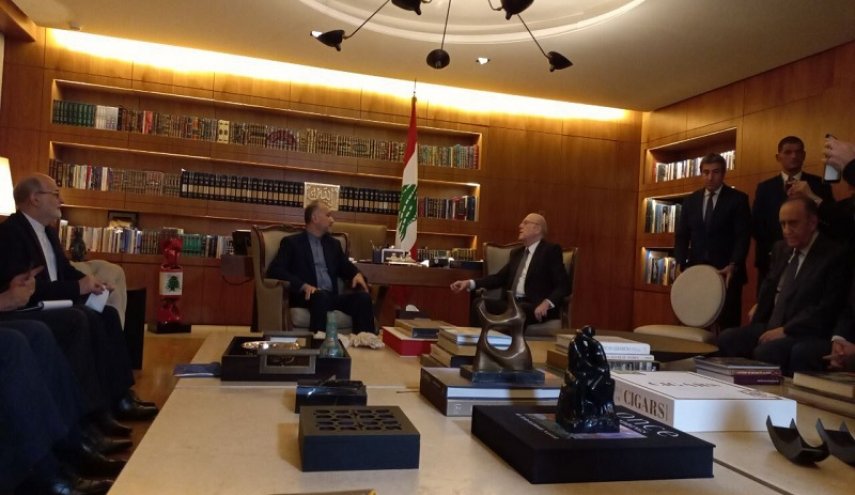 امير عبداللهيان يتباحث مع ميقاتي في التطورات الفلسطينية

