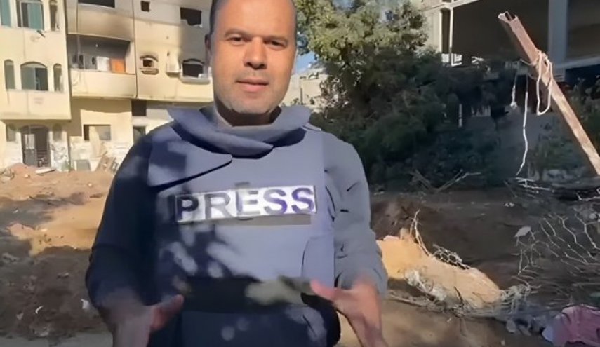 مجروح شدن خبرنگار العالم در حملات صهیونیست ها در غزه + تصاویر 