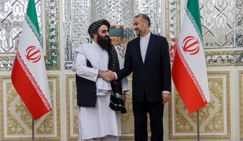 دیدار سرپرست وزارت خارجه افغانستان با امیرعبداللهیان در تهران
