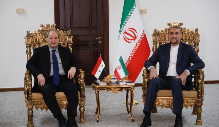 عبداللهيان : ايران تدعم توسيع نطاق السيادة السورية على كافة اراضيها