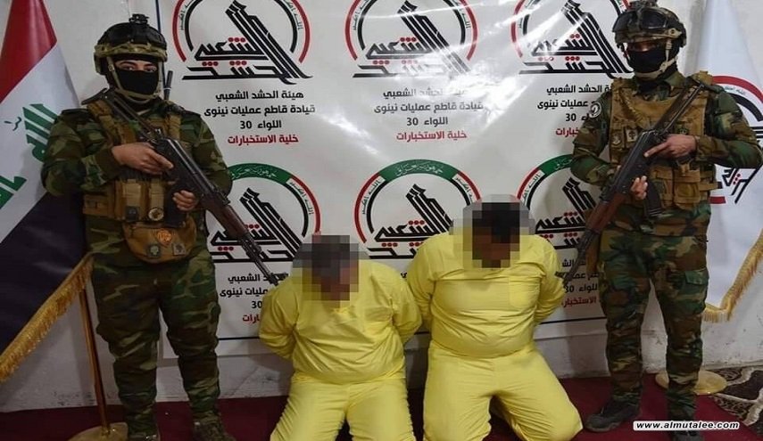 الحشد الشعبي يطيح بــ'داعشيين' خططا لهجمات ارهابية في العراق