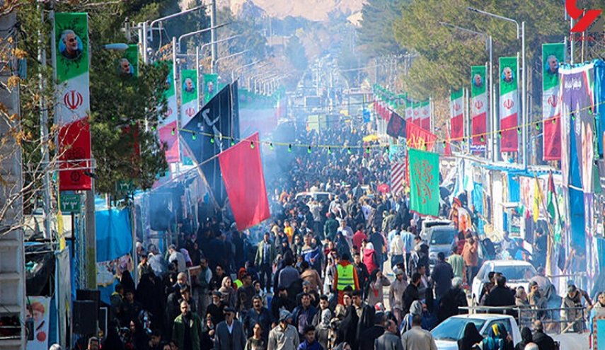 الحكومة الإيرانية تعلن الحداد العام غداً الخميس على أرواح شهداء كرمان

