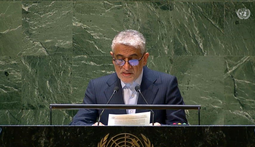 طهران تنتقد دعم أميركا اللامحدود لجرائم الكيان الصهيوني