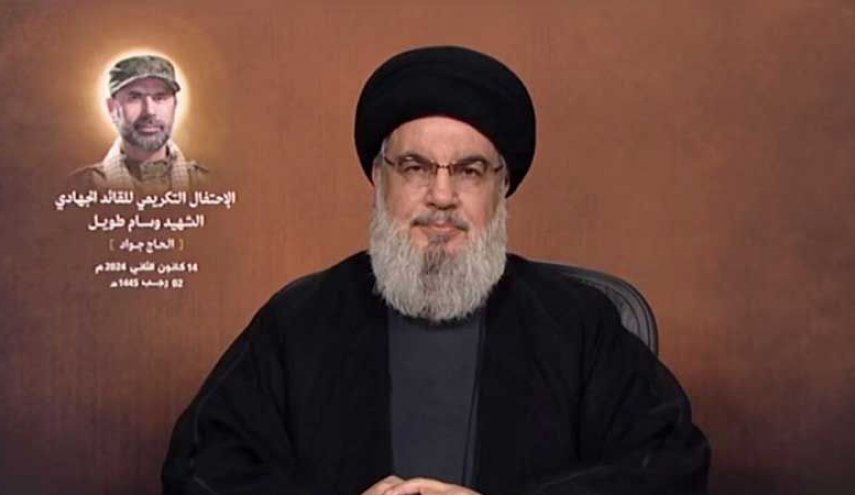 السيد نصر الله: معلوماتنا الخاصة تؤكد وجود إصابة بشرية في قاعدة ميرون 