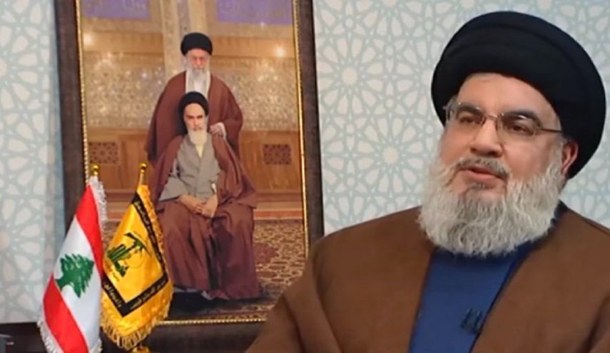 السيد نصر الله يشكر إيران ويثني على مواقف اية الله خامنئي الحكيمة
