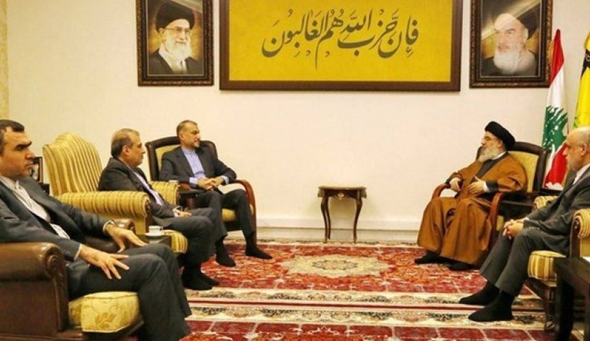 السيد نصرالله يستقبل عبداللهيان ويؤكد حتمية انتصار فلسطين والمقاومة