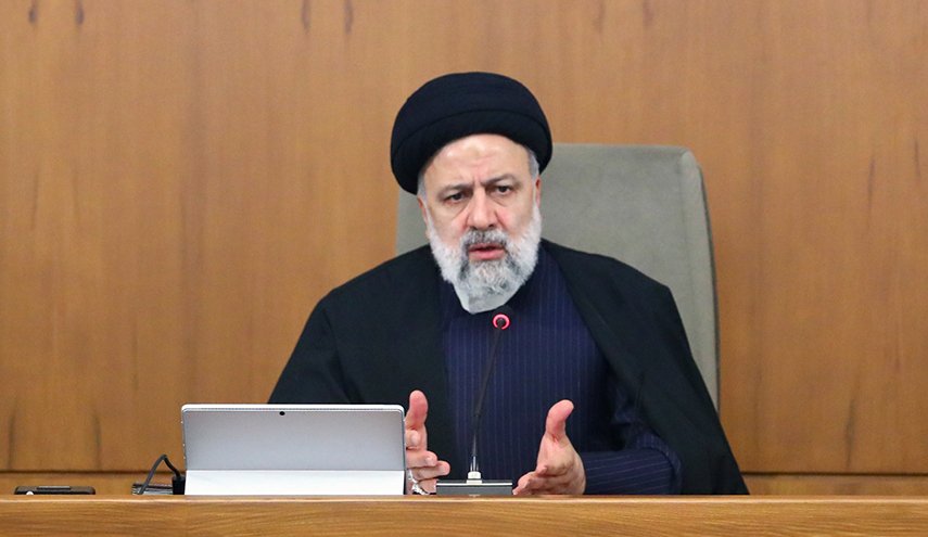 رئيسي يدين استمرار جرائم الصهاينة بحق الفلسطينيين في غزة