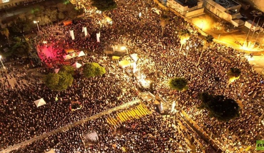 مظاهرات في تل أبيب والقدس تطالب بالإفراج عن «المحتجزين» وإجراء انتخابات برلمانية
