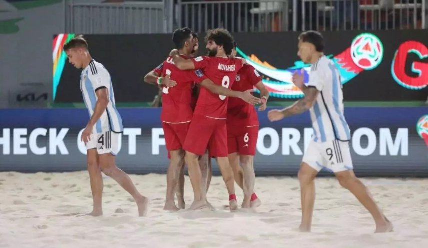 ايران تتاهل الى الدور الاقصائي ببطولة كأس العالم لكرة القدم الشاطئية