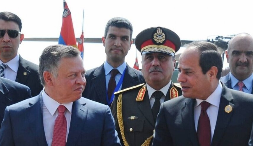 السيسي وعبد الله الثاني يبحثان جهود وقف إطلاق النار في قطاع غزة
