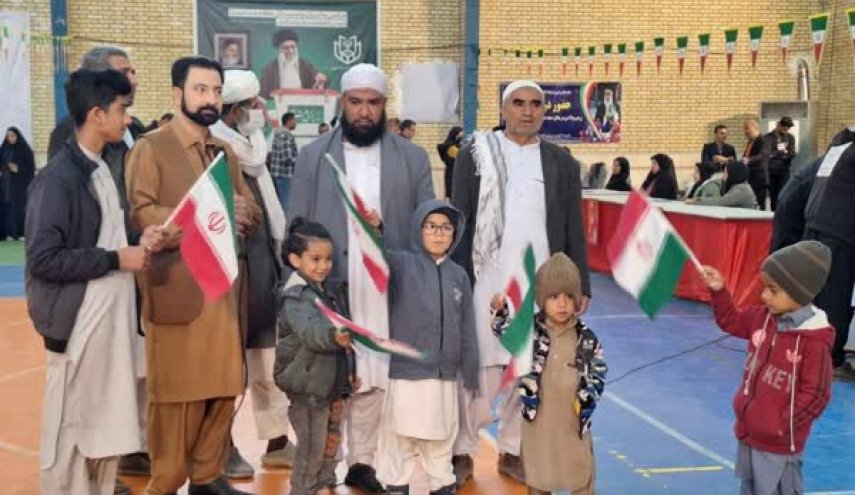 اقبال كبير من قبل اهل السنة في سيستان وبلوشستان على الإنتخابات