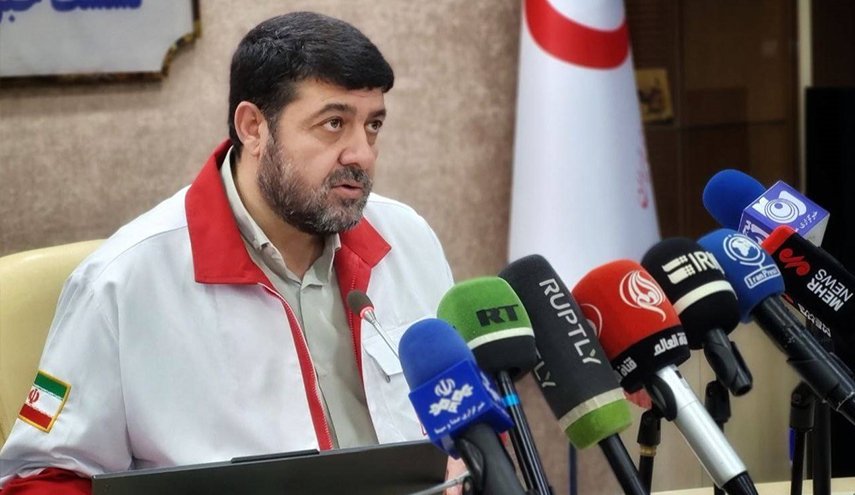 الهلال الأحمر الإيراني: لم يدخل لغزة سوى 25% من المساعدات الدولية
