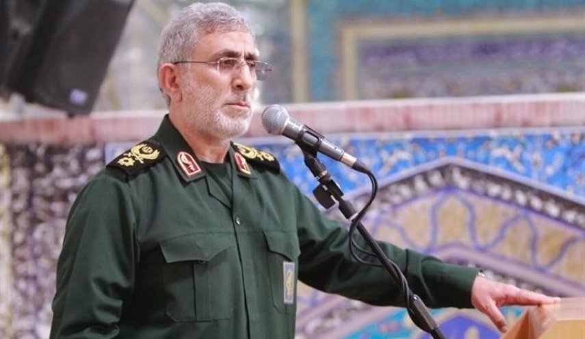 قائد قوة القدس يكشف الانجاز الوحيد لكيان الاحتلال في غزة