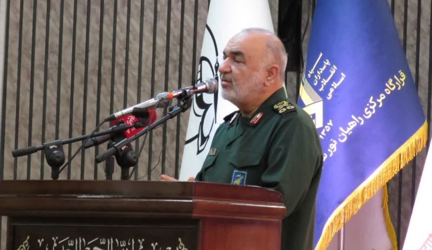 سردار سلامی :جنگ غزه چیزی جز شرمساری برای آمریکا نیست