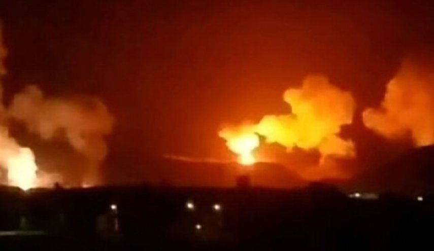 عدوان أميركي بريطاني جديد يستهدف مطار الحديدة باليمن
