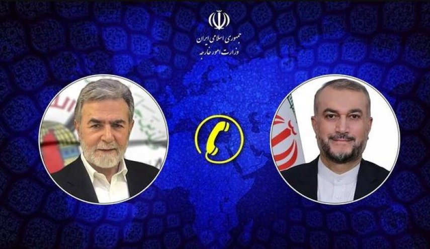 عبداللهيان للنخالة: يجب إرسال المساعدات الدولية فوراً ودون قيود