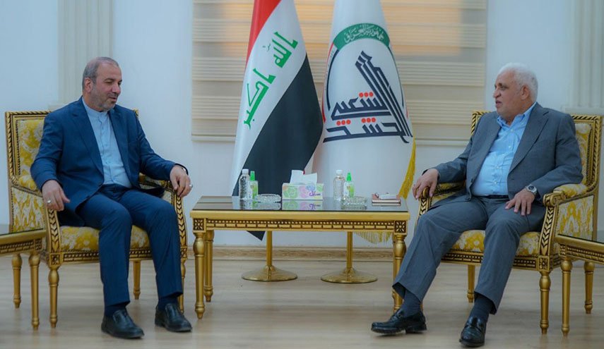 الفياض والسفير الايراني يؤكدان أهمية تعزيز التعاون الأمني بين البلدين