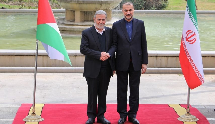 النخالة يلتقي امير عبداللهيان في طهران
