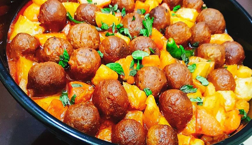 تناول اللحم مع البطاطس يرهق المعدة!