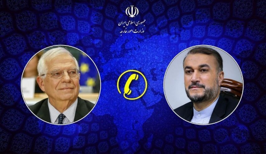 هذا ما قاله عبداللهيان لبوريل حول ضبط النفس 