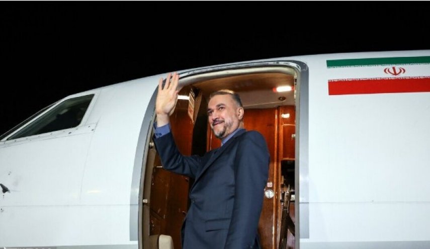 عبداللهيان يغادر مسقط الى دمشق