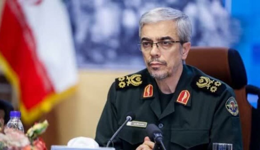 رئيس الاركان الايرانية مخاطبا هنية: اعمال الصهاينة الارهابية دليل عجز وتخبط