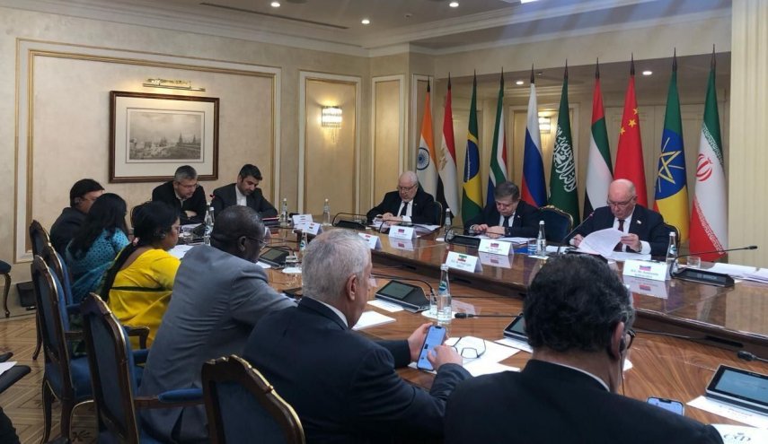 مندوب ايران في اجتماع بريكس يطالب بوضع حد لجرائم كيان الاحتلال